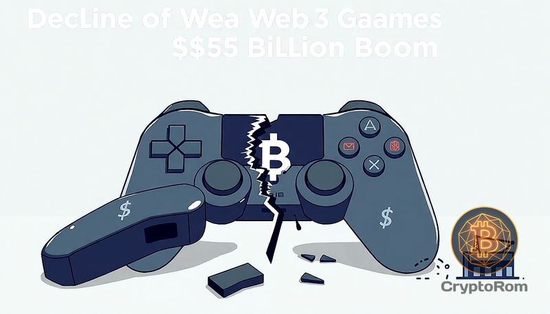 🎮 Упадок Web3-игр после бума на $15 миллиардов