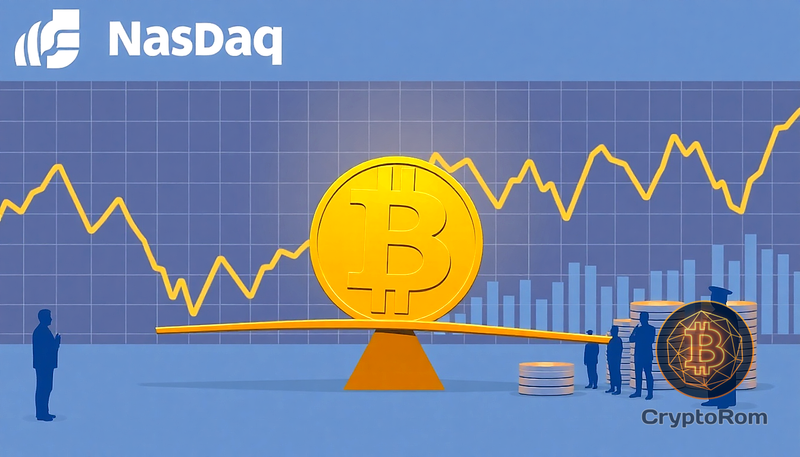 📉 Почему биткоин торгуется как рисковый актив, несмотря на свойства безопасной гавани