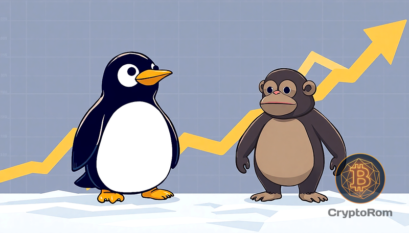 🐧 Pudgy Penguins и BAYC растут на фоне падения рынка NFT
