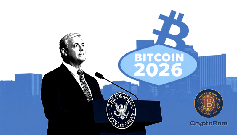 🔍 Глава SEC Пол Аткинс впервые выступит на конференции Bitcoin