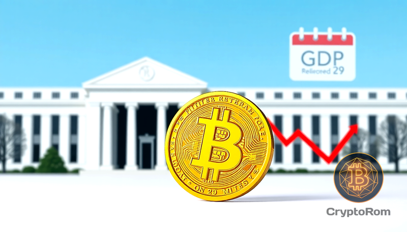 📉 Как решения ФРС и данные по ВВП могут повлиять на курс Bitcoin