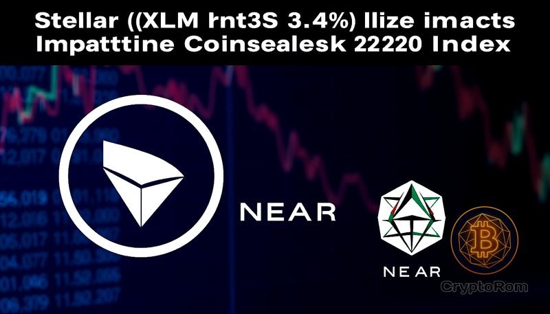 📉 Stellar (XLM) снизился на 3.4%, влияя на индекс CoinDesk 20