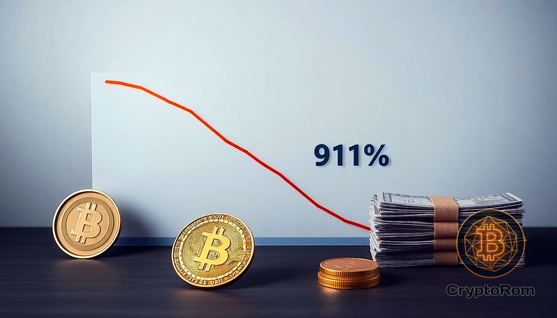 📉 Падение темпов покупок Bitcoin компанией Strategy на 91%