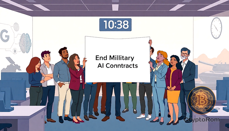 ✉️ Сотрудники Google требуют отказаться от военных контрактов ИИ