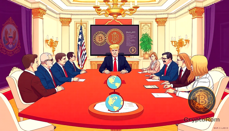 💼 Трамп обсуждает мемкоины с инвесторами в Мар-а-Лаго