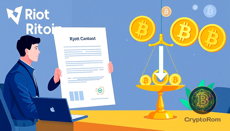 📉 Riot расширяет кредитную линию в Coinbase на $200 миллионов