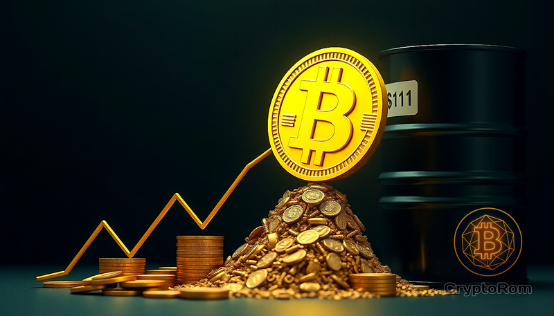 📈 Bitcoin достигает $77,000 перед решением ФРС
