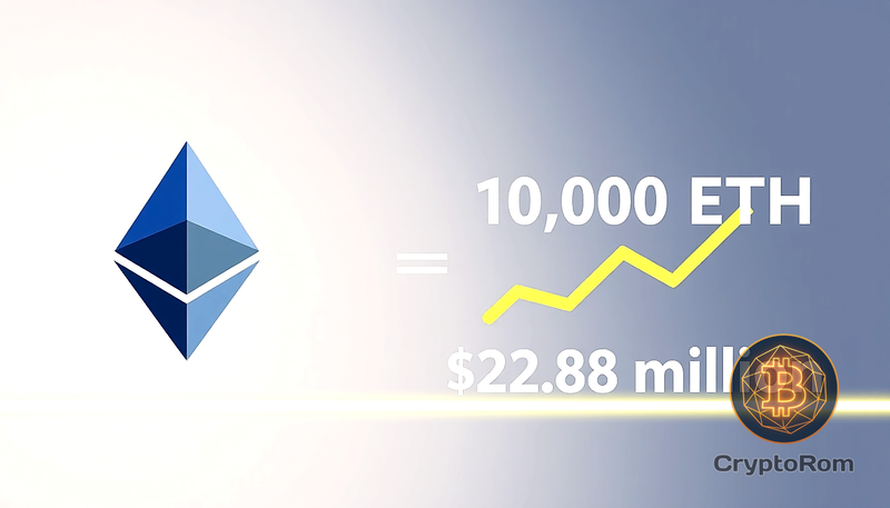 💰 Участник ICO Ethereum перевел $22,88 млн в ETH после 11 лет бездействия