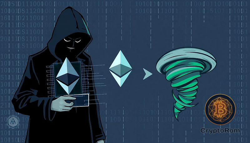 🕵️‍♂️ Хакер Kyberswap переводит 2,900 ETH в Tornado Cash через два года после кражи $65 млн