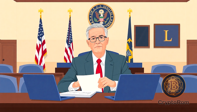 📜 Сенатор США готовится к слушаниям по закону о стабильных монетах