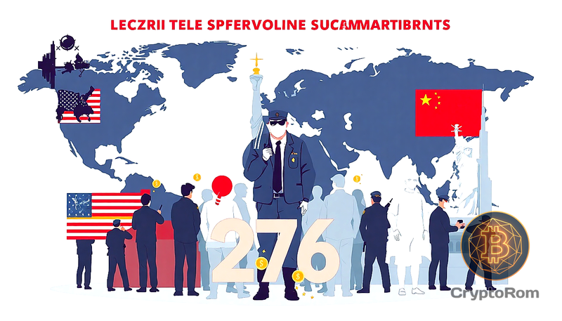 🚨 Масштабная операция против крипто-мошенников: арестовано 276 человек