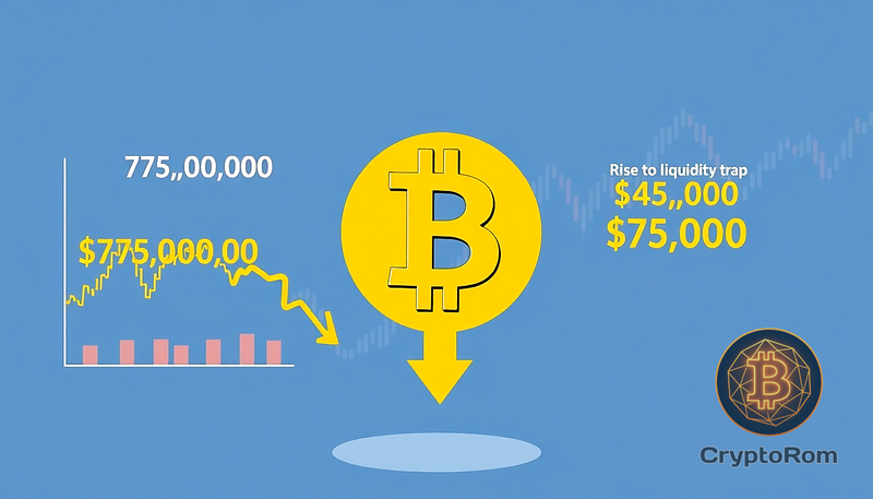📉 Аналитик прогнозирует 50% падение Bitcoin к концу года