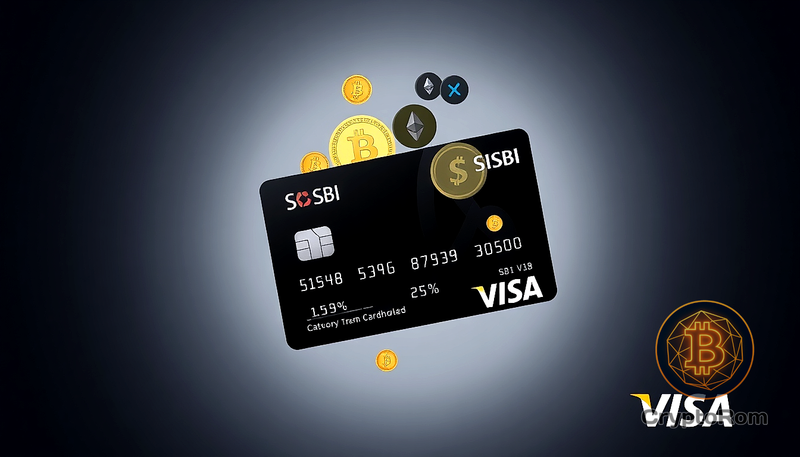 💳 SBI и Visa запускают криптовалютную карту с бонусами до 10%