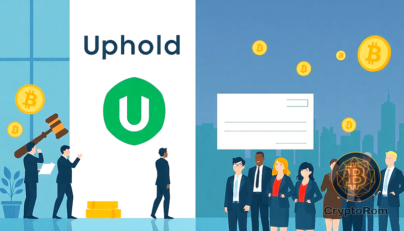 💼 Uphold выплатит $5 млн для компенсации криптоинвесторам