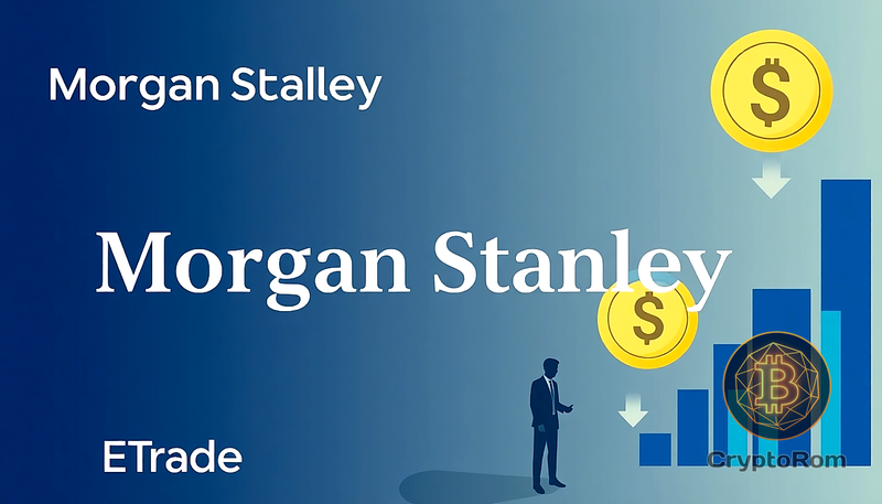 💼 Morgan Stanley запускает криптотрейдинг с низкими комиссиями