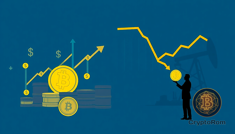 📈 Криптовалюты растут на фоне падения цен на нефть