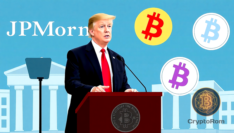 💼 Эрик Трамп критикует JPMorgan за изменение отношения к биткоину