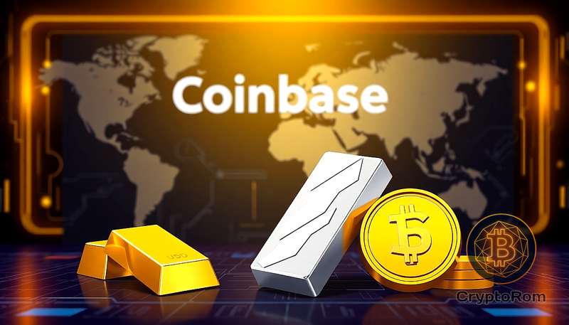 💰 Coinbase добавляет вечные фьючерсы на золото и серебро с расчетом в USDC
