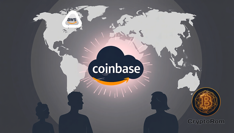 ⚠️ Сбой на бирже Coinbase из-за проблем с AWS