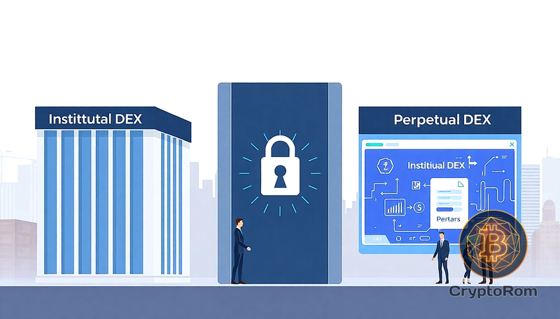 📊 Перпетуальные DEX остаются непопулярными для институциональных инвесторов