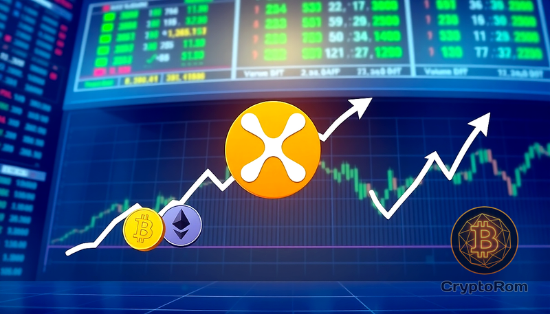 📈 XRP вырывается вперёд, обгоняя биткоин и эфир