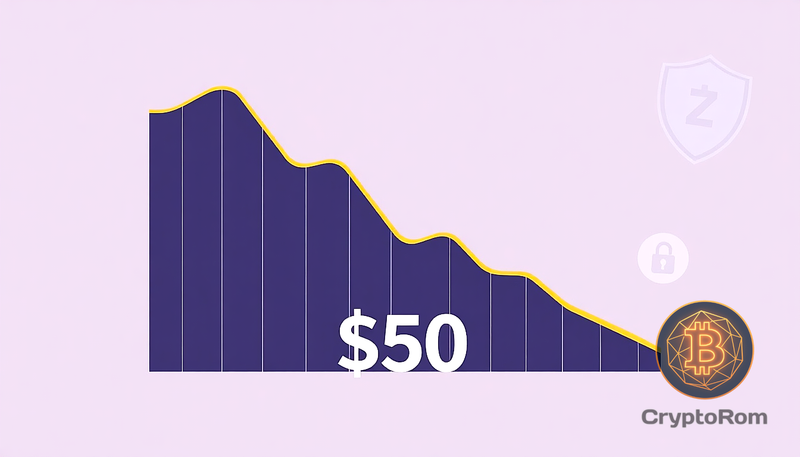 📉 Zcash падает до $550 на фоне обсуждений конфиденциальности