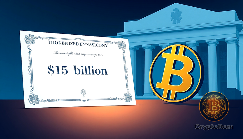 💰 Токенизированные казначейские облигации достигают $15 млрд, биткоин застаивается