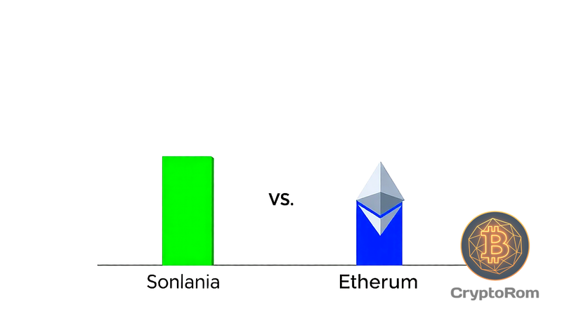 📉 Solana и Ethereum сравнялись по объемам торгов на DEX