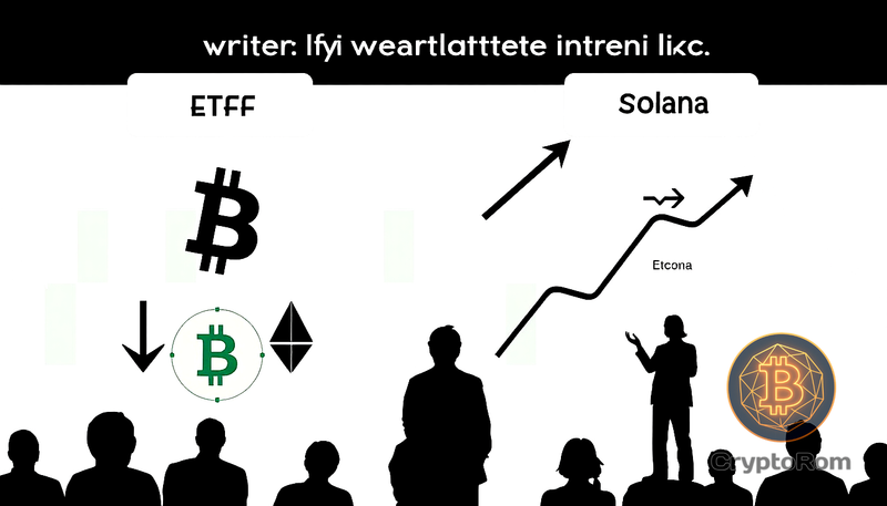 📉 Инвестиции в Bitcoin ETF снижаются, а Solana привлекает капитал