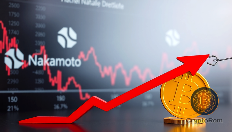 📉 Акции Nakamoto достигли нового минимума после убытков в $239 млн