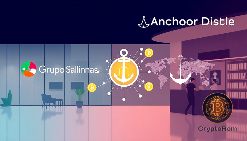 🌐 Мексиканский гигант Grupo Salinas сотрудничает с Anchorage Digital для платежей в стейблкоинах