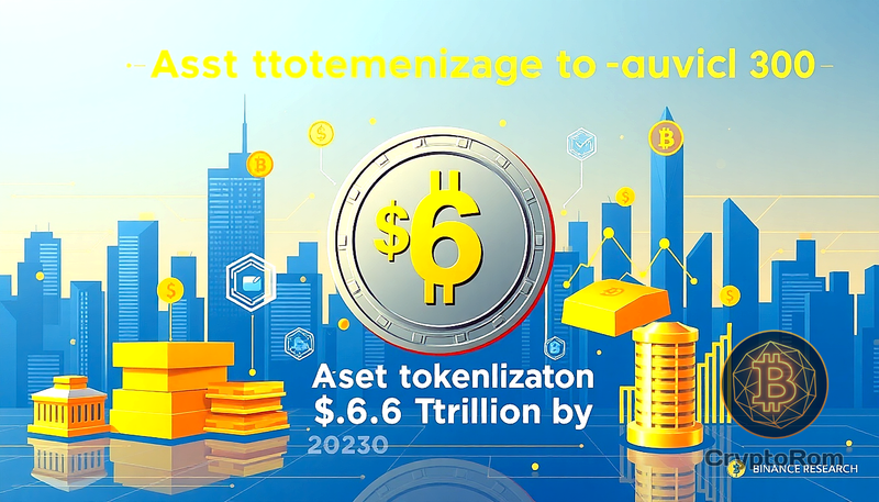 📊 Токенизация активов может достигнуть $1,6 трлн к 2030 году