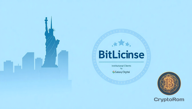 🏛️ Galaxy Digital получила BitLicense в Нью-Йорке для работы с институциональными клиентами