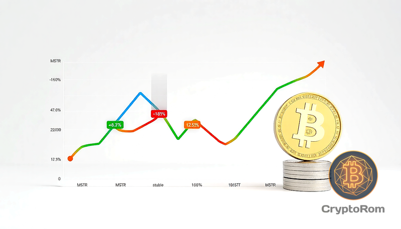 📈 Акции MSTR опережают Bitcoin, но важнее другой актив Strategy