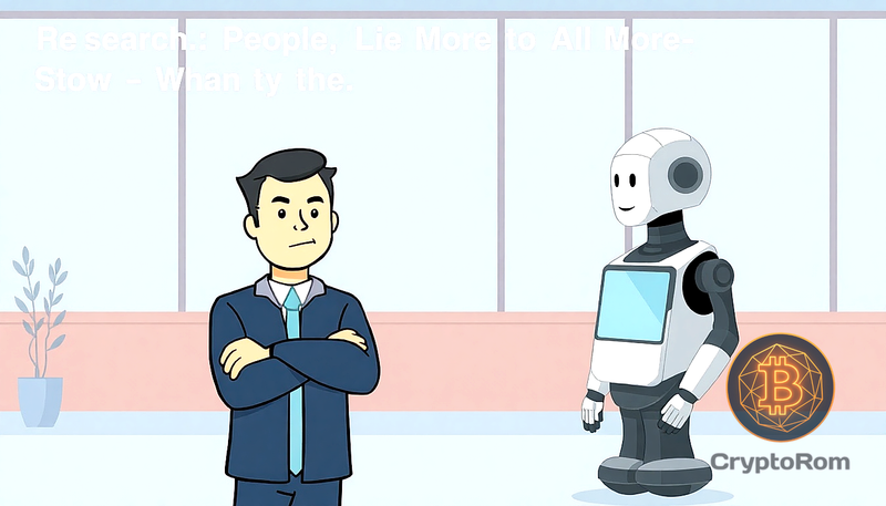 🤖 Исследование: люди чаще лгут ИИ, чем людям