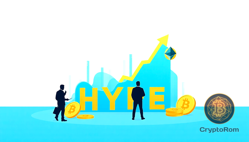 📈 HYPE ведет криптовалютный отскок, трейдеры готовятся к прорыву волатильности