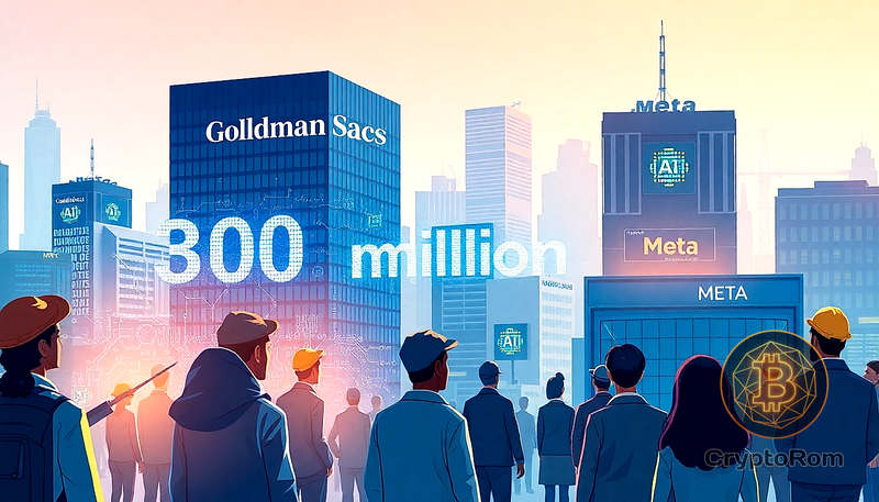 🤖 Goldman Sachs: ИИ может затронуть 300 млн рабочих мест