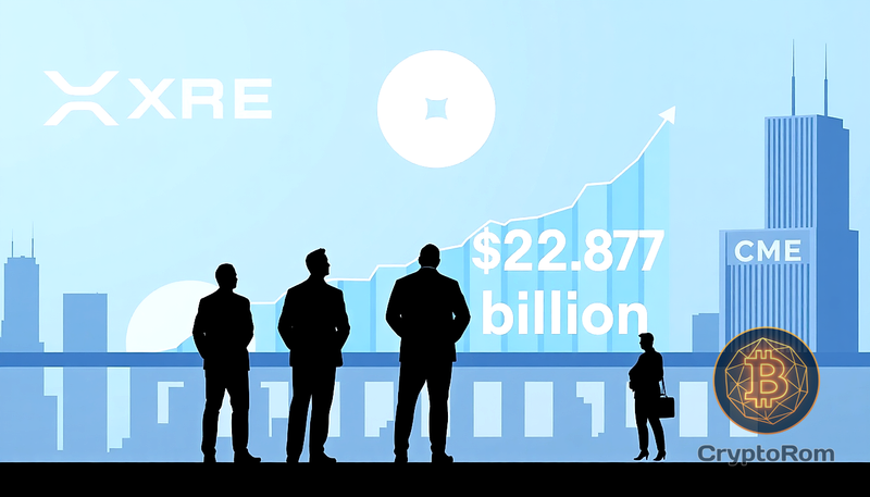 📈 Объем фьючерсов XRP на CME достиг $62,87 млрд