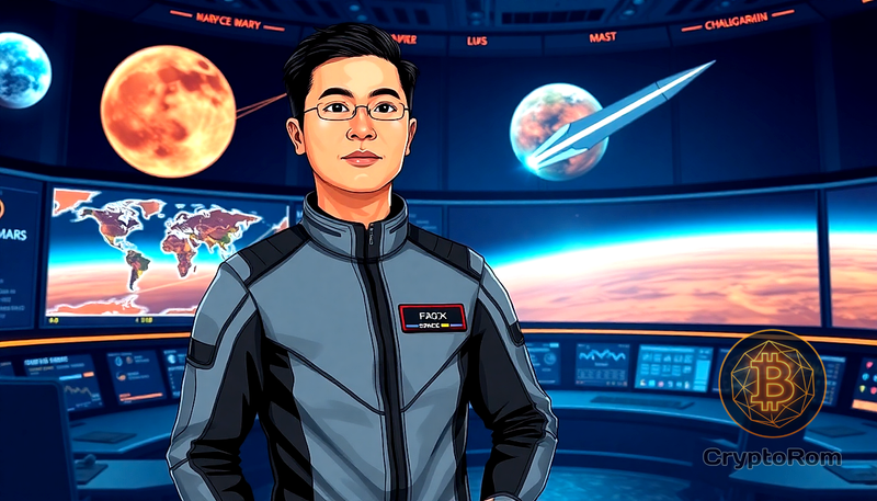 🚀 Основатель F2Pool возглавит миссию SpaceX на Марс
