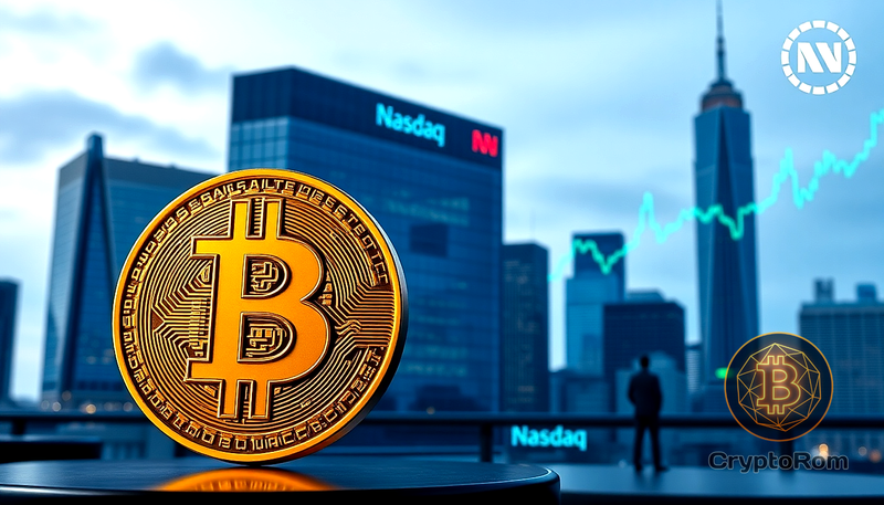 📈 Bitcoin опционы появятся на Nasdaq