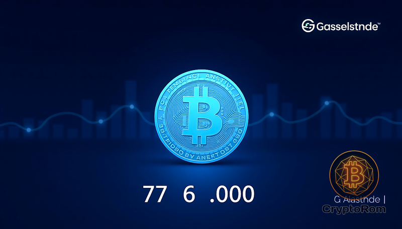 📉 Bitcoin стабилизировался около $76,500 на фоне низкой активности