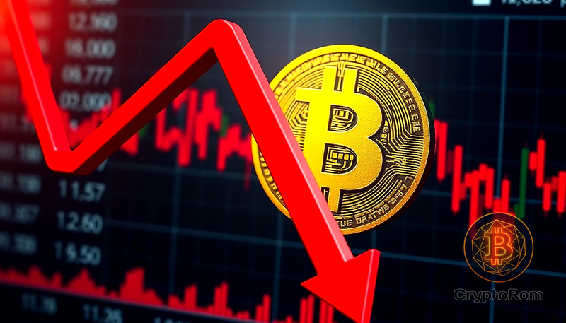 📉 Bitcoin падает ниже $76,000 из-за распродажи длинных позиций