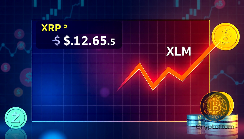 📉 XRP теряет позиции на фоне роста интереса к XLM