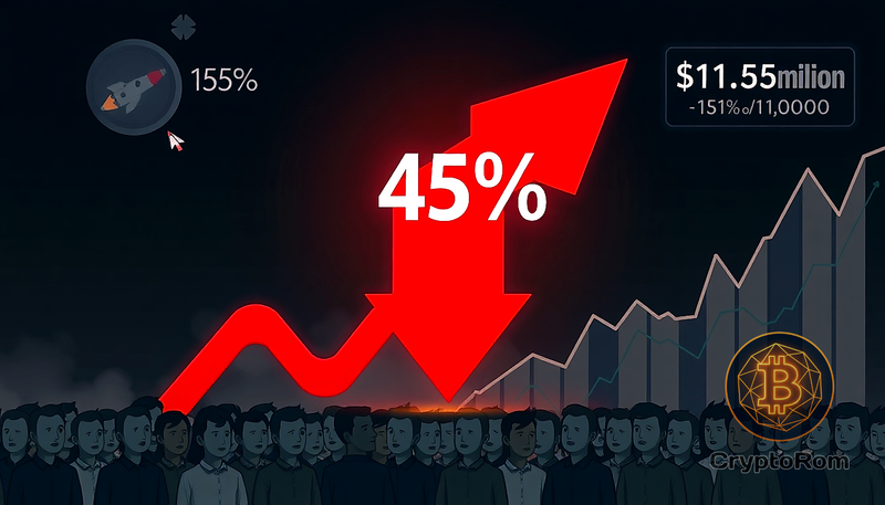 🚀 Резкое падение Hyperliquid на 45% ликвидировало $1,5 млн