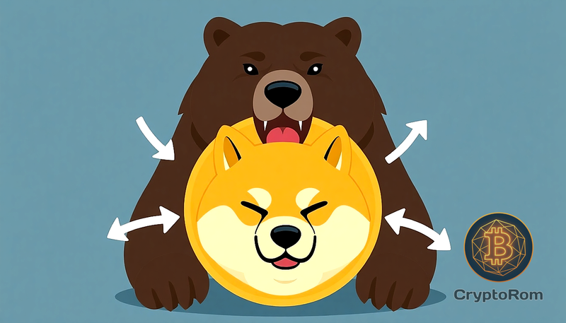 📉 Dogecoin испытывает давление медведей, сталкиваясь с препятствиями