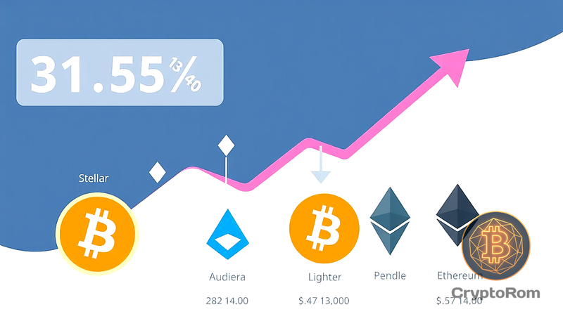 📈 Рост Stellar на 30% и другие события рынка