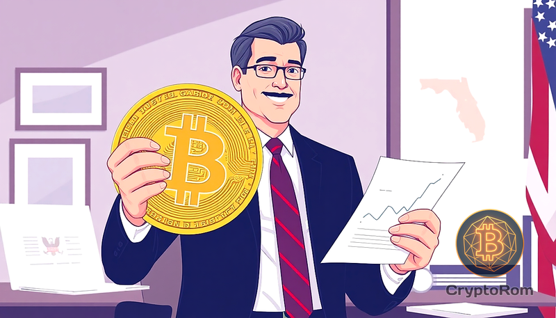 💰 Кандидат из Флориды ликвидирует биткоин на $800K для финансирования кампании