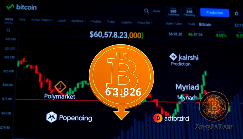 📉 Прогнозы трейдеров: биткоин может упасть ниже $60K в июне