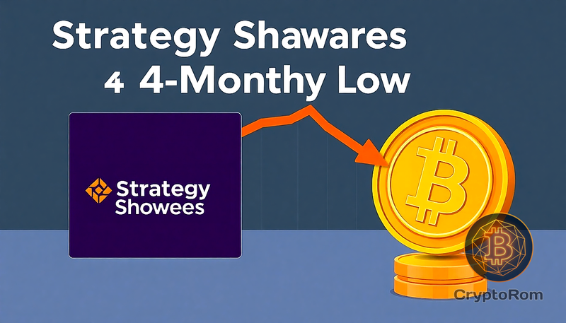 📉 Акции Strategy Shares упали до 4-месячного минимума