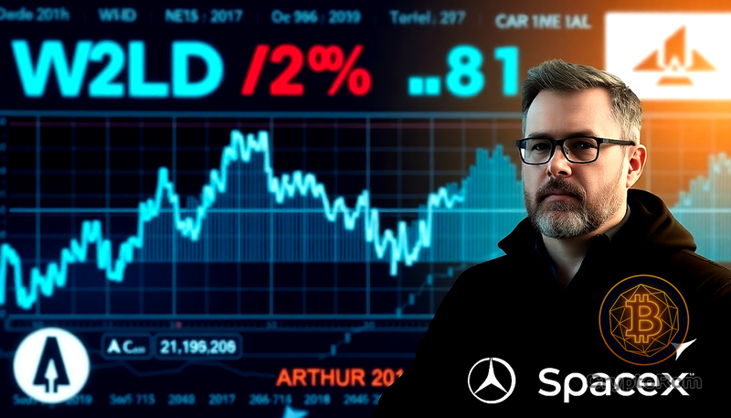 📉 WLD падает на 20% после продажи токена Хейзом